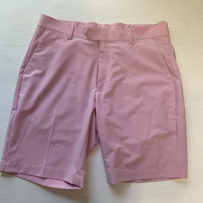 Pantalones cortos de golf G/Fore G4 para hombre Maverick rosa lila 32 elásticos Foto 1 de 4