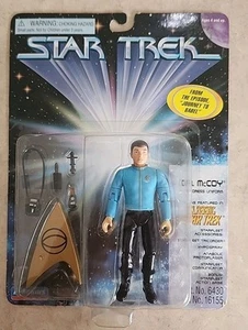 Figura Uniforme De Colección 1997 Playmates Star Trek Dr McCoy En Vestido Nuevo Sellado - Imagen 1 de 4