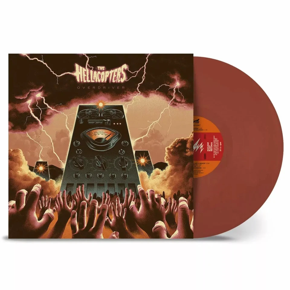 THE HELLACOPTERS - Overdriver [BRICK RED LP] - Bild 1 von 1