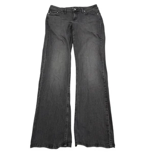 Calvin Klein Pants Womens 28 Gray Low Rise 5 Pocket Design Straight Denim Jeans - Picture 1 of 19