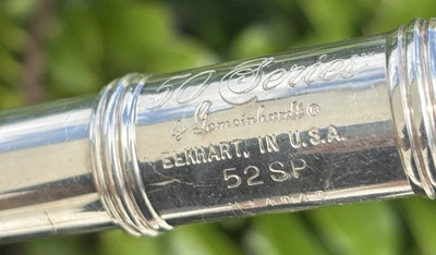 Flauta Geimeinhardt 50 Series 52SP ~ EE. UU. ~ Muy buen estado ~ ¡Bonita! Foto 1 de 4