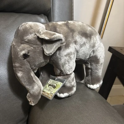 Elefante asiático en peligro de extinción Webkinz WKSE3000.  ¡Nuevo con código! Foto 1 de 2