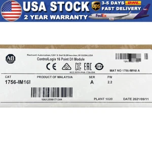 1 PC New Sealed AB 1756-IM16I SER A ControlLogix 16 Point Input Module 1756IM16I - Picture 1 of 5