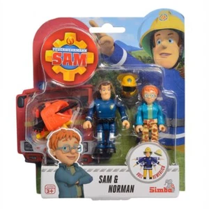Norman & Sam | Feuerwehrmann Sam | Spiel Figuren Set | Simba Toys - Bild 1 von 1
