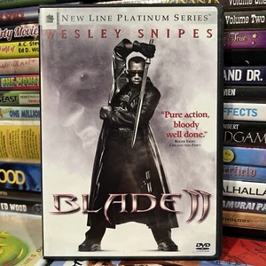 Blade II 2002 DVD Wesley Snipes Guillermo del Toro Marvel Comics Vampire Action - Picture 1 of 12