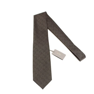 Tom Ford новый с Ярлыками галстук в коричневый/черный меланж 100% шелк сделано в Италии - Изображение 1 из 4