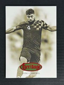 Rubí único Futera Nostalgia Heritage 2024 #014 Josko Gvardiol 10/10 - Imagen 1 de 2