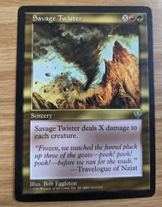 Savage Twister - Magic The Gathering MTG Collectible Card game - Picture 1 of 2