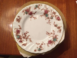 6 VINTAGE MINTON BONE CHINA ANCESTRAL S376 BREAD BUTTER SIDE PLATES 1950's - Picture 1 of 3