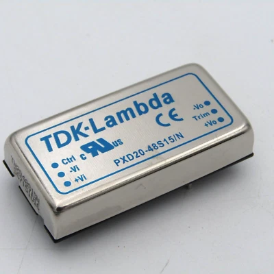 TDK-Lambda PXD20-48S15-N DC/DC Converter  Single & Dual Output  20W 15V@1.33A - Image 1 of 2