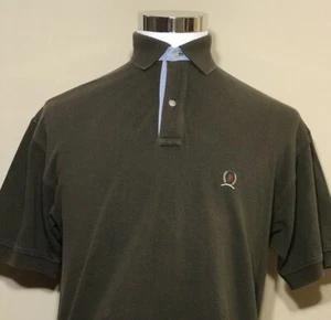 Polo Tommy Hilfiger/Vintage Lioncrest Verde Oliva Oscuro Para Hombre Talla S - Imagen 1 de 6