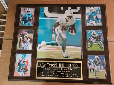 Tyreek Hill Miami Dolphins Plaque Cover