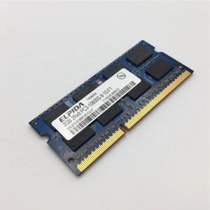 HP 2GB 2R8 PC3-10600S SO-DIMM 572293-B88 MT16JSF25664HZ-1G4F1 EBJ21UE8BFU0-DJ-F - Picture 1 of 4