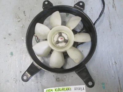 Оригинальный вентилятор радиатора Kawasaki 1987 -1990 ZX750F NINJA 750R в сборе 59502-1068 ХОРОШИЙ - Изображение 1 из 4