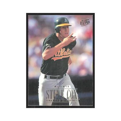 1996 Fleer Ultra Steve Cox Athletics #399 - Image 1 of 3