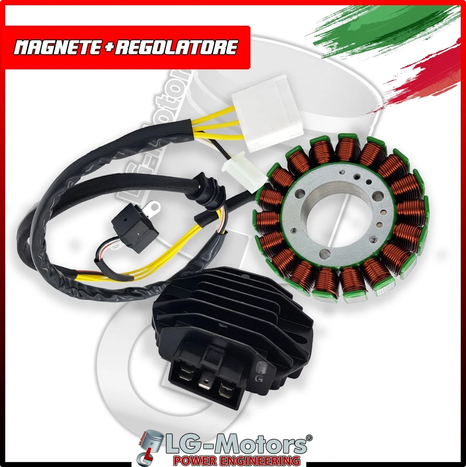 REGOLATORE E STATORE MAGNETE LG PER YAMAHA T MAX 500 2001 - Immagine 1 di 1