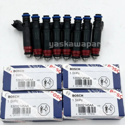 8X 0280155849AA Fuel Injectors For 01-07 Dodge Dakota Durango Ram 1500 4.7L V8 - Imagem 1 de 4