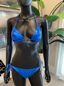 Blue Bikini with Charming Bikinis Charms - Picture 1 of 4