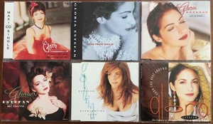GLORIA ESTEFAN RARE EU 6x CD SINGLE Lot MIAMI SOUND MACHINE Turn The Beat Around - Foto 1 di 9