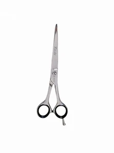 Kashi B-62F Professional Hair Cutting Shears Japanese Steel, 6.5 inch Silver Col - Picture 1 of 3