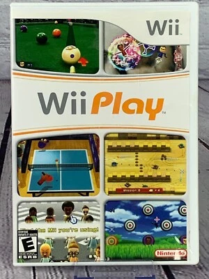Wii Play (Nintendo Wii, 2007) Case & Mint Disc Only - Image 1 of 4