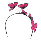  Butterfly Hair Hoop Fairy Headband Headwear Women's Woman Hat Aldult