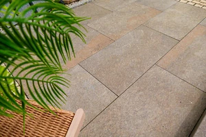 Terrassenplatten 90x45 cm Porphyr Classic Keramik/Feinsteinzeug Natursteinoptik - Bild 1 von 8