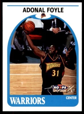 2000-01 Nba Hopps Adonal Foyle Golden State Warriors #14 - Image 1 of 2