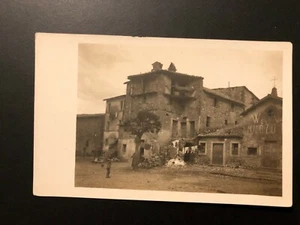 Antigua postal con foto real RPPC "Antigua escena del sur de Italia -ITALIA" - Imagen 1 de 4