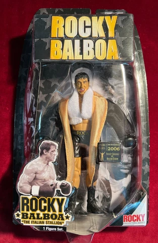 ROCKY 2006 Jakks Pacific ROCKY BALBOA The Italian Stallion Movie Ring Gear Cover