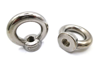 Ringmutter  Ösenmutter Muttern V2A DIN 582 Öse Ring   M5 M6 M8 M10 M12 M16 M20 - Bild 1 von 4