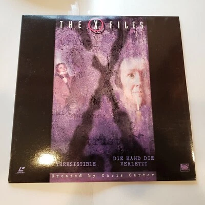THE X FILES Irresistible / Die Hand Die Verletzt LASERDISC Laser Videodisc - Image 1 of 2