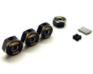 Treal TRLX002KCR4DX SCX10 II Brass Hex 6mm - Picture 1 of 1
