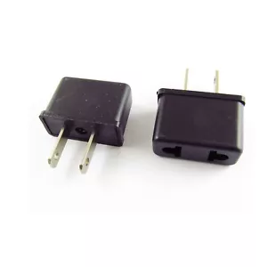 EU Europe EURO To US USA AC Power Wall Plug Travel Charger Adapter Converter - Picture 1 of 2