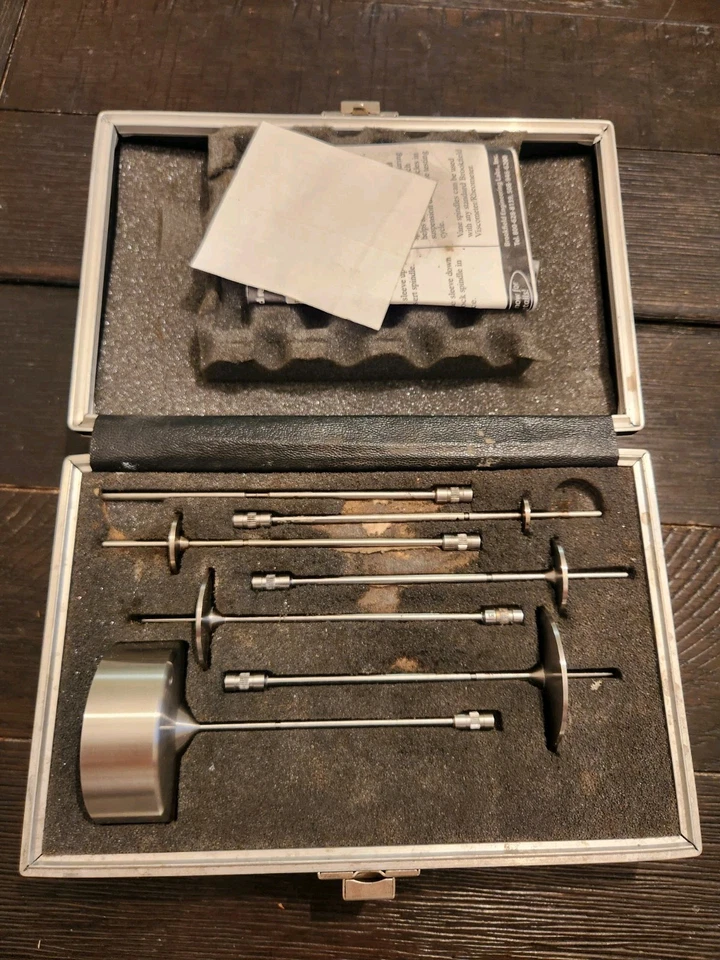 JUEGO DE HUSILLO VISCOSÍMETRO BROOKFIELD RV  Foto 1 de 4