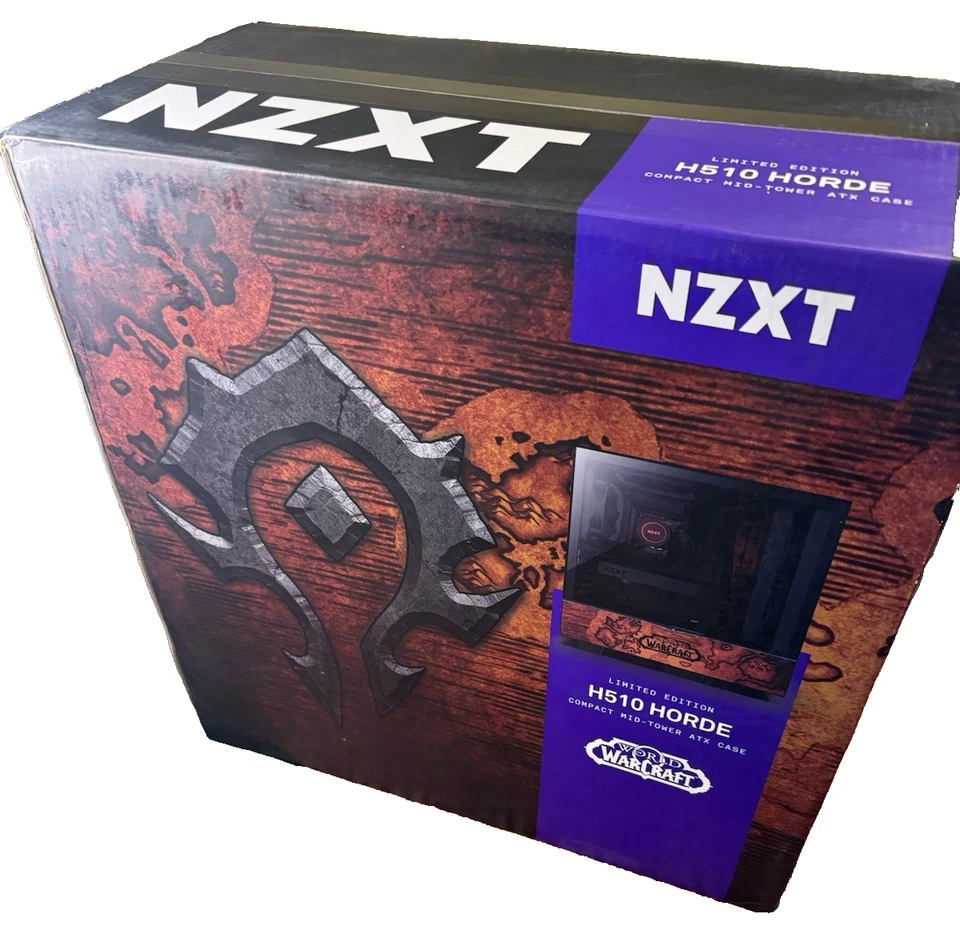 NZXT Compact Mid-Tower ATX Case World of Warcraft Horde Limited Edition only1000 - Image 1 of 3