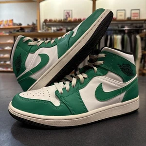 Talla 9 - Air Jordan 1 Mid Lucky Green - Imagen 1 de 9