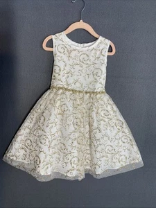 Toddler Girls Rare Editions Formal Party Wedding Dresses Size 4T - Picture 1 of 7
