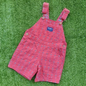 Vintage OshKosh Nautical Shortalls Size 4yrs - Picture 1 of 4