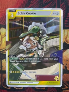 CookieRun Braverse TCG - Eclair Cookie - ST2-008 SR - Picture 1 of 2