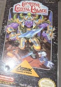 Conquest Of The Crystal Palace (NES) &ndash; Authentic Original Cartridge &ndash; Tested