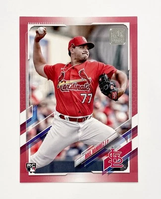 2021 Topps Update Mother's Day Hot Pink /50 Roel Ramirez #US51 Rookie RC - Image 1 of 2