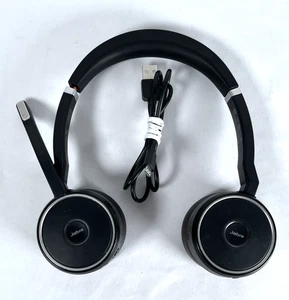 Jabra Evolve 75 Stereo Wireless Headset - No DONGLE - Picture 1 of 5