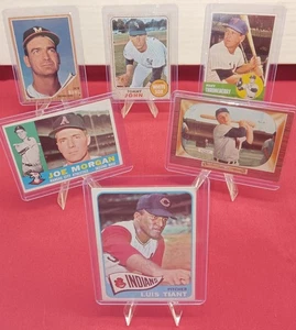 Vintage Star Baseball Player Card Lot x6; Taint, Morgan, Yost, John, Buhl - Picture 1 of 9