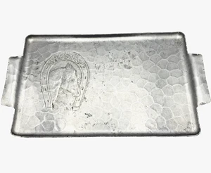 VTG Wendell August Forge Hammered Aluminum Tray West’s Horse Grove City PA #220 - Picture 1 of 5