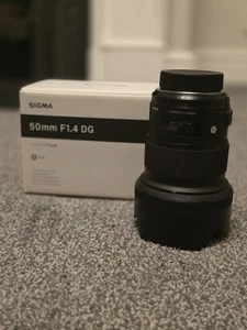 Sigma 50mm f/1.4 DG HSM Art For Nikon F Mount - MINT - Picture 1 of 10