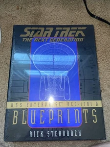 Neu versiegelt Star Trek The Next Generation Enterprise NCC-1701-D Blueprints - Bild 1 von 2
