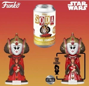 Funko Soda Star Wars Padme Amidala Vinyl Figure SEALED Chance of Chase 12,500pc - Picture 1 of 7