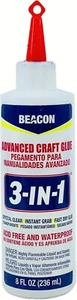 Beacons 3-in-1 Advanced Craft Glue 236ml 8oz Large Bottle - Picture 1 of 4