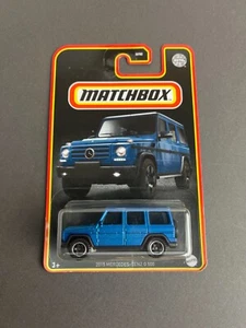 2015 Mercedes-Benz G 500 Matchbox 2022 Mercedes-Benz Special Black Card - Picture 1 of 2